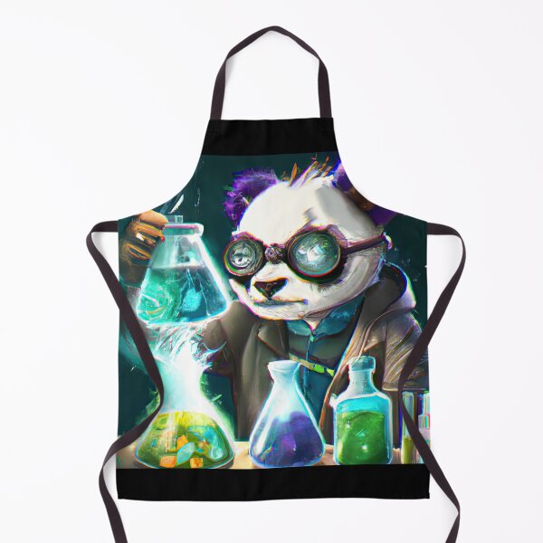 Item preview, Panda takes on the neon scifi world designed and sold by Cosmic-graphics.