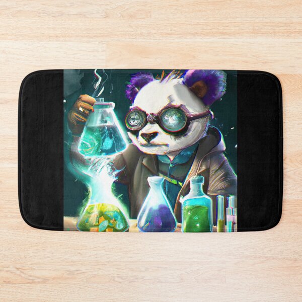 Item preview, Panda takes on the neon scifi world designed and sold by Cosmic-graphics.