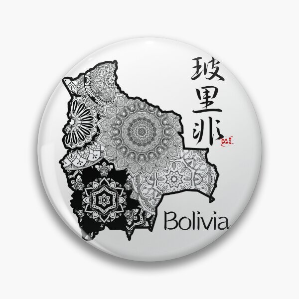 Artikelvorschau, Bolivia / Country Names in Japanese Kanji entworfen und verkauft von royumi.