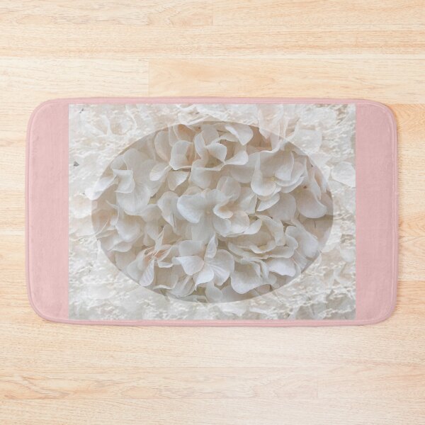 Item preview, Romantic Vintage white flowers with lace trim by Iritof designed and sold by iritof.