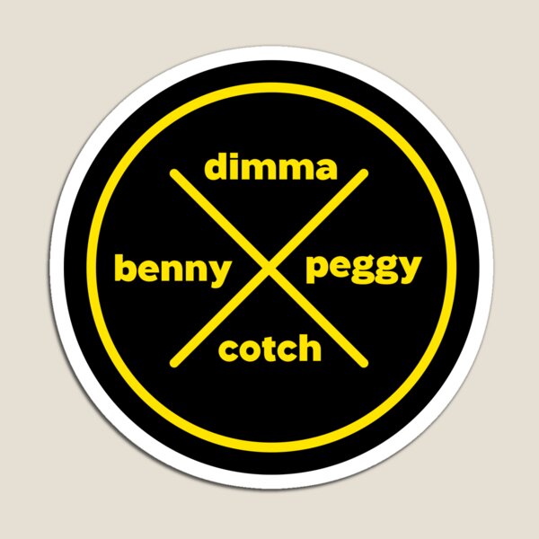 Dimma Benny Peggy Cotch Magnet