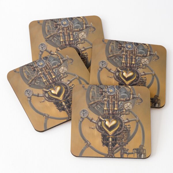 Item preview, Steampunk mechanical heart designed and sold by Dendros-Studio.