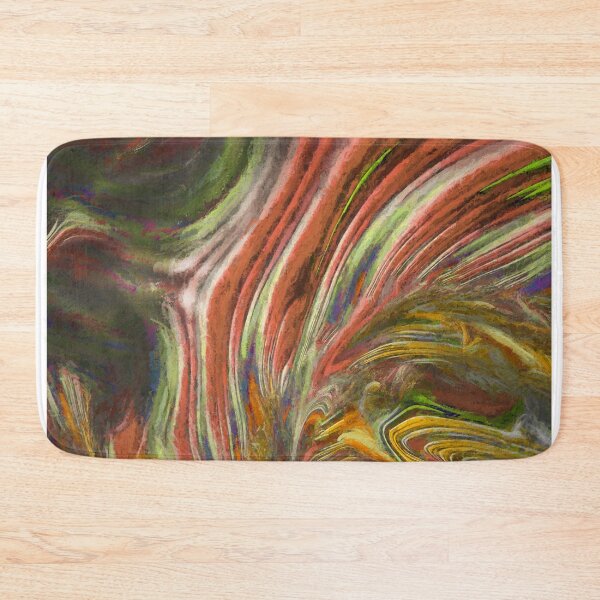 Item preview, Earthy Pink and Ocher Fractal designed and sold by bloomingvine.
