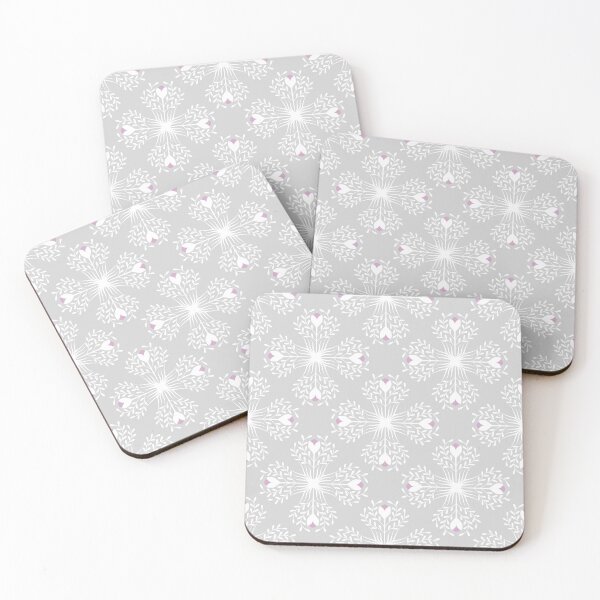 Item preview, Garden Interweave - Pastel Grey 13 designed and sold by Carina Parry Studios.