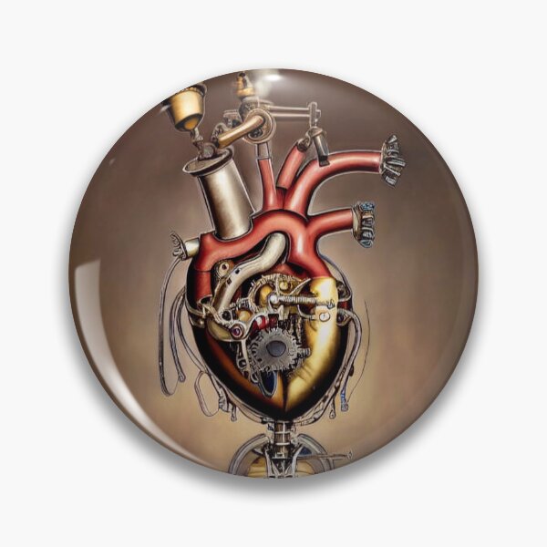 Item preview, Steampunk mechanical heart designed and sold by Dendros-Studio.