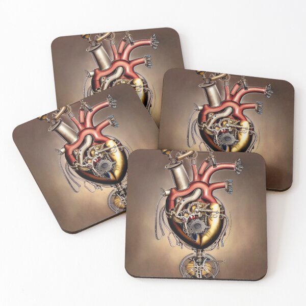 Item preview, Steampunk mechanical heart designed and sold by Dendros-Studio.