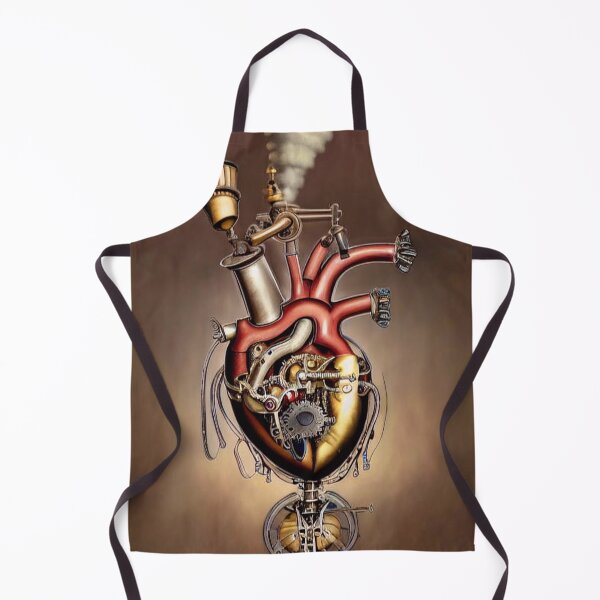 Item preview, Steampunk mechanical heart designed and sold by Dendros-Studio.