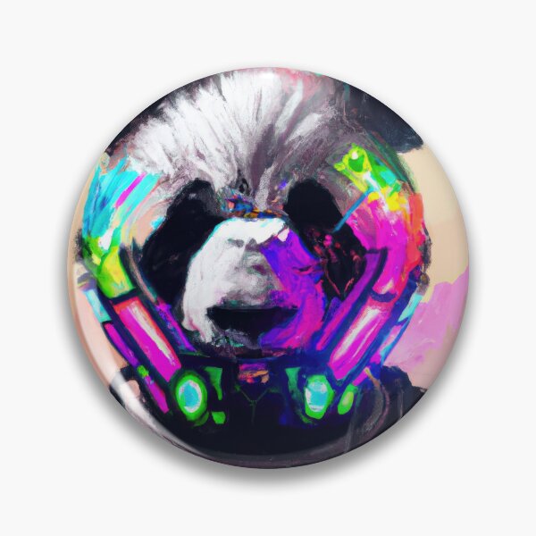 Item preview, Panda in the City of Lights designed and sold by Cosmic-graphics.