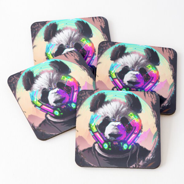 Item preview, Panda in the City of Lights designed and sold by Cosmic-graphics.