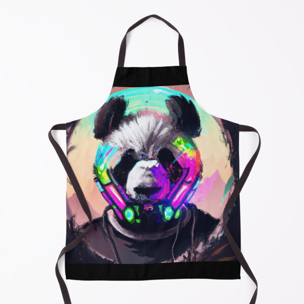 Item preview, Panda in the City of Lights designed and sold by Cosmic-graphics.