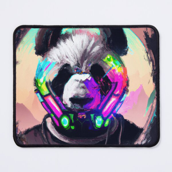 Item preview, Panda in the City of Lights designed and sold by Cosmic-graphics.