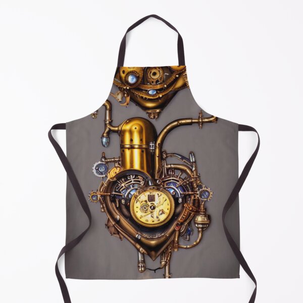 Item preview, Steampunk mechanical heart designed and sold by Dendros-Studio.