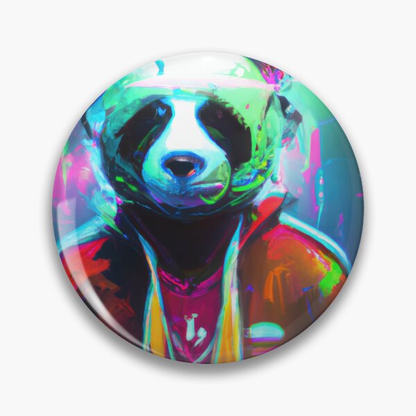 Item preview, Cool panda in a high-tech world designed and sold by Cosmic-graphics.