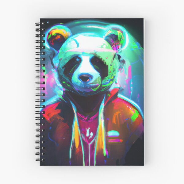 Item preview, Cool panda in a high-tech world designed and sold by Cosmic-graphics.