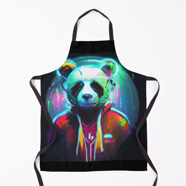 Item preview, Cool panda in a high-tech world designed and sold by Cosmic-graphics.