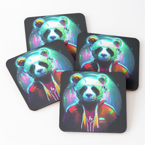 Item preview, Cool panda in a high-tech world designed and sold by Cosmic-graphics.