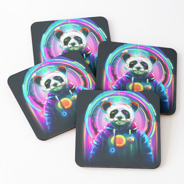 Item preview, Future's coolest panda designed and sold by Cosmic-graphics.