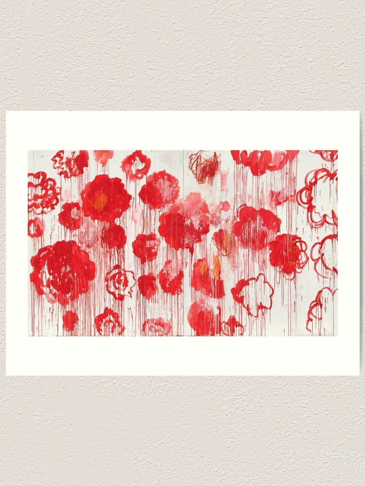 Cy Twombly - Blooming | Art Print