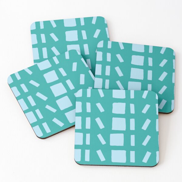 Item preview, Stepping Stones_Abstract Modern Design_Blue designed and sold by ElaMilkoDESIGN.