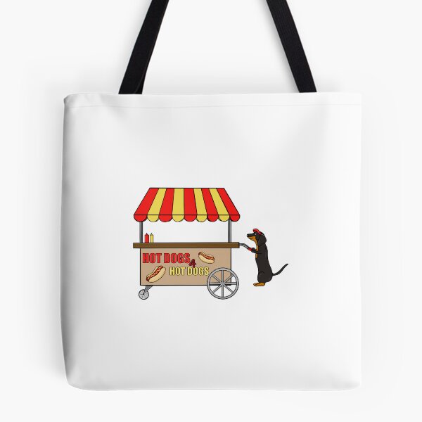 Item preview, Driven Dachshund Sells Hotdogs  designed and sold by Hannah Scherwatzky.