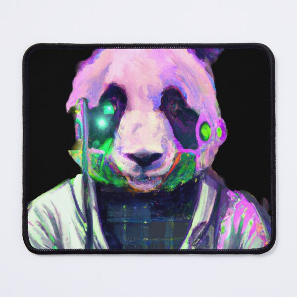Item preview, Bright and cool panda designed and sold by Cosmic-graphics.
