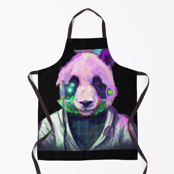 Item preview, Bright and cool panda designed and sold by Cosmic-graphics.