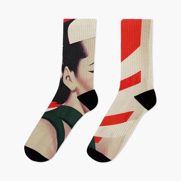 Item preview, Pretty Asian Woman in Vintage Style - Retro designed and sold by Dalive.