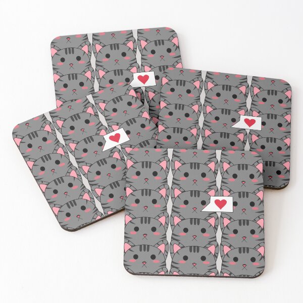 Item preview, Cats is my Valentine  designed and sold by Natsukittyart.