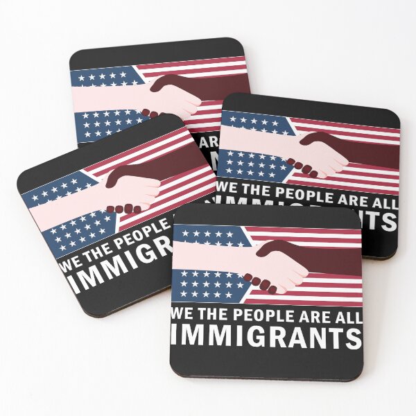 Item preview, We The People Are All Immigrants designed and sold by BlueSunShop.