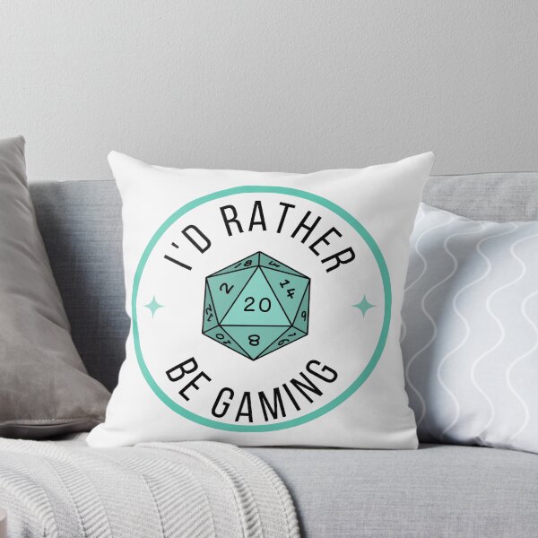Item preview, I'd Rather Be Gaming TTRPG Edition designed and sold by Shannon McRoberts.