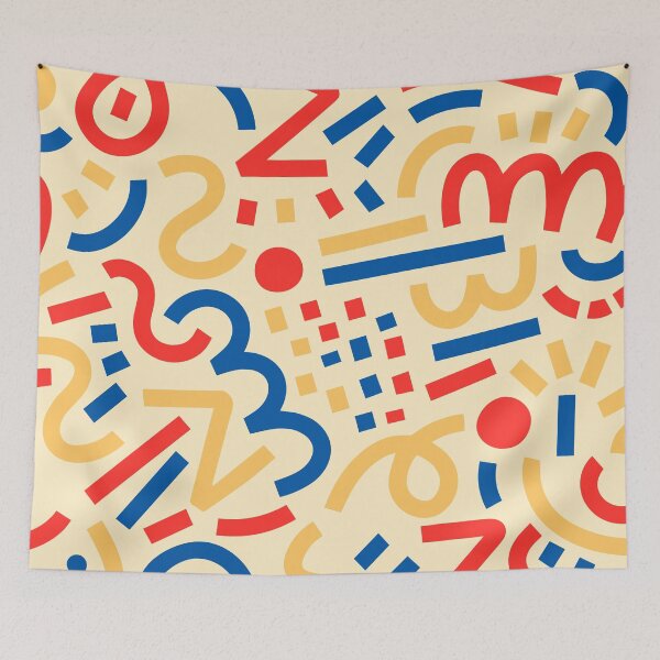 Item preview, Memphis Style Patterns designed and sold by Timegraf.