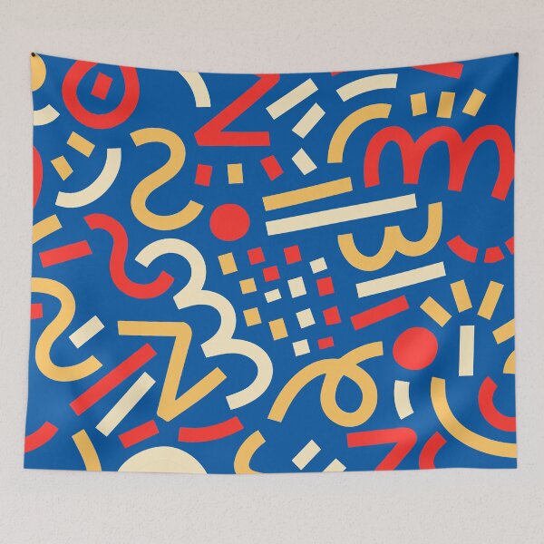 Item preview, Memphis Style Patterns designed and sold by Timegraf.