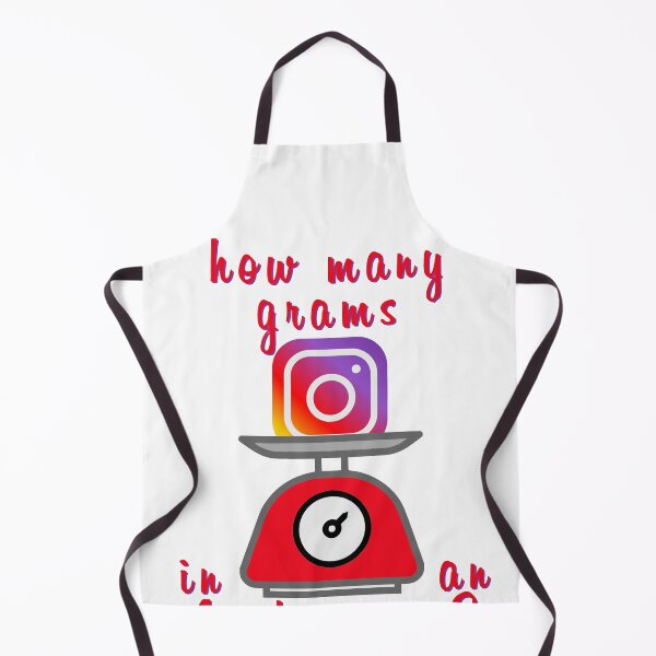 Item preview, How many grams in an Instagram?... designed and sold by CMYmerch.