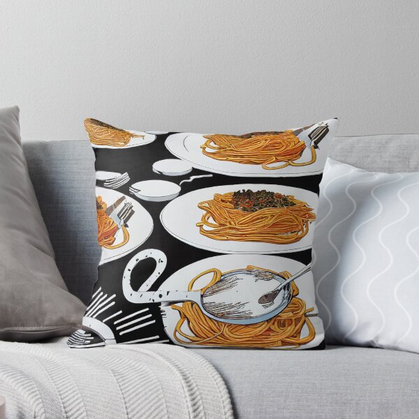 Item preview, Spaghetti Sill Life on Table designed and sold by bryanchvzz.