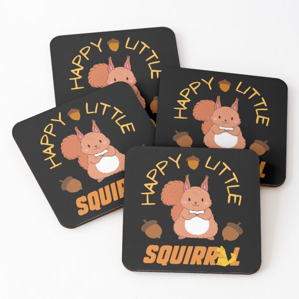 Item preview, happy little squirrel designed and sold by HyzoArt.