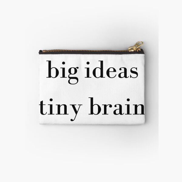 Item preview, big ideas, tiny brain designed and sold by G R I Z I D O R E.