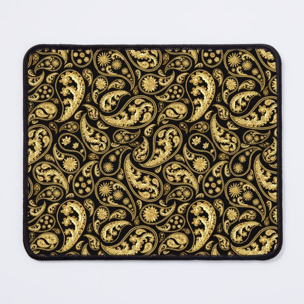 Item preview, Gold & Black Paisley designed and sold by AmyJoDesigns.