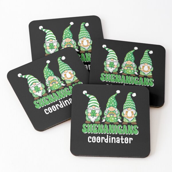 Item preview, Shenanigans Coordinator St Patricks Day Lucky Irish Gnome T-shirt designed and sold by KGN  CREATIVITY.