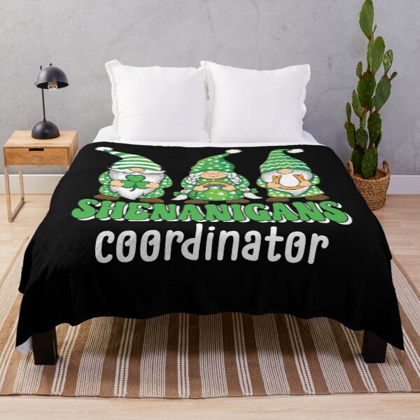Item preview, Shenanigans Coordinator St Patricks Day Lucky Irish Gnome T-shirt designed and sold by KGN  CREATIVITY.