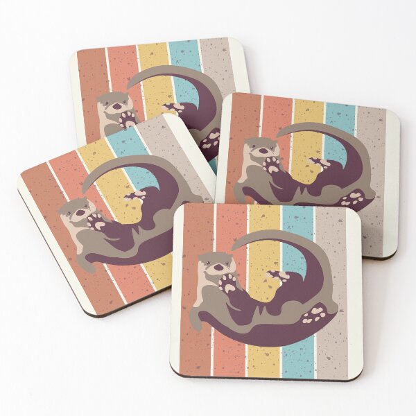 Item preview, Otter | River Otter | Sea Otter | Cute Otter Swimming | Retro designed and sold by AlyCastelluccio.