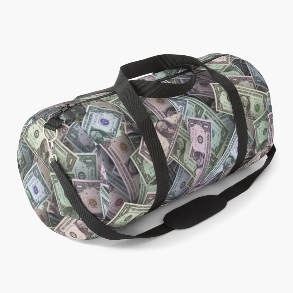 Currency Abundant Sets money & cash Duffle Bag for Sale by Fundables