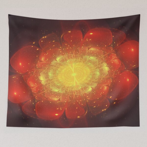 Item preview, The golden Rose - Fractal Art designed and sold by jade-cooper-art.