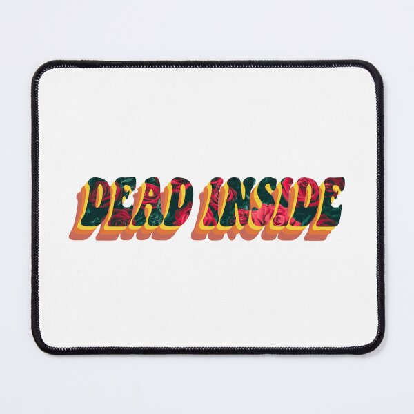 Item preview, Ironic Floral Bright Dead Inside Sticker designed and sold by 1701-Z.