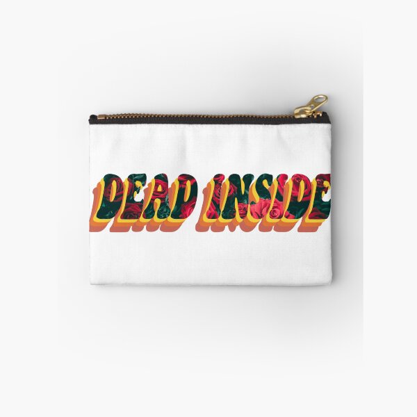 Item preview, Ironic Floral Bright Dead Inside Sticker designed and sold by 1701-Z.