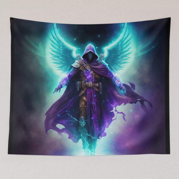 Item preview, Métatron Archangel, colour and pattern, energetic,  light, gold, energy, spiritual image, zen designed and sold by Frédéric Lavoie.