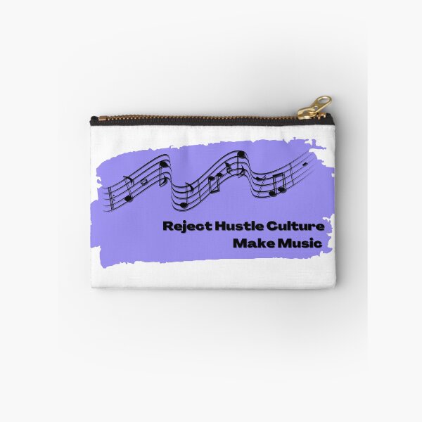 Item preview, Reject Hustle Culture - Make Music (Lilac) designed and sold by T-WoodCreations.