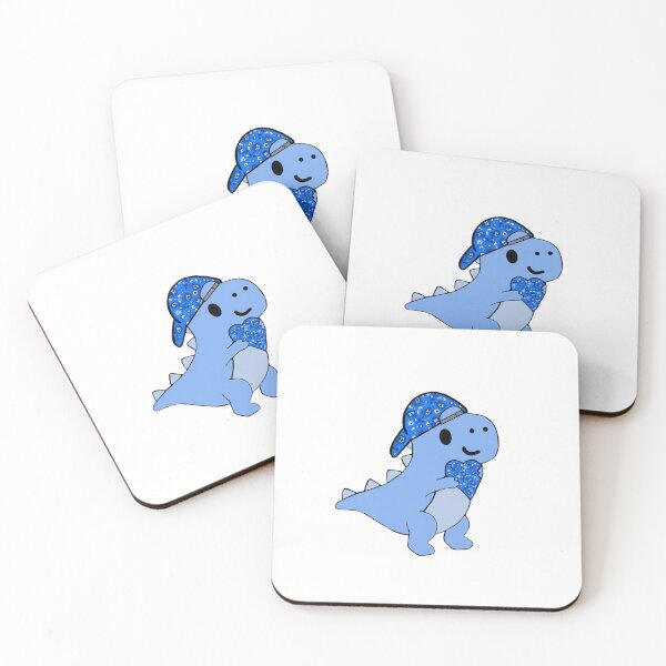 Item preview, Blue Dinosaur with Paisley Pattern designed and sold by Aalyra And Ella.