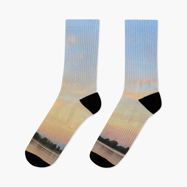 Item preview, Evening Sky Over the Bay No.1 designed and sold by MaryLinH.