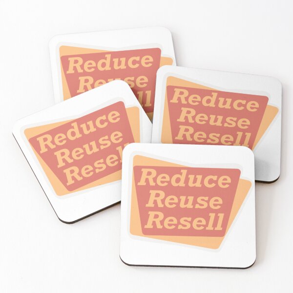 Item preview, The 3 R's of Reselling. Reduce, Reuse and Resell (Orange) designed and sold by treasuresnoire.