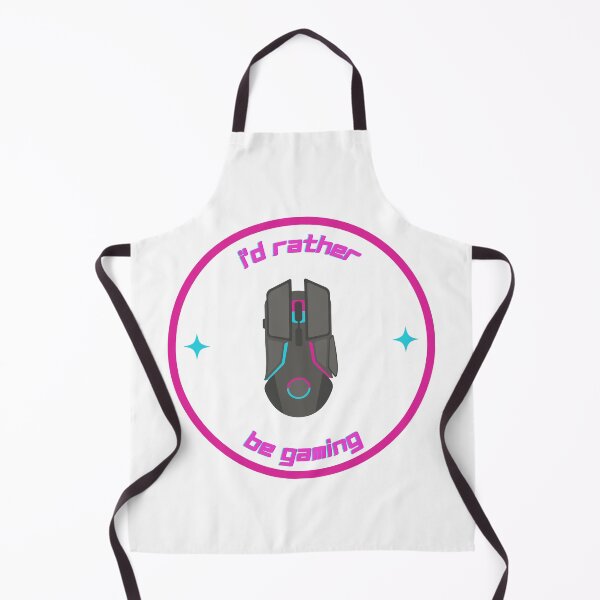 Item preview, I'd Rather Be Gaming PC Edition (Pink and Blue) designed and sold by Shannon McRoberts.